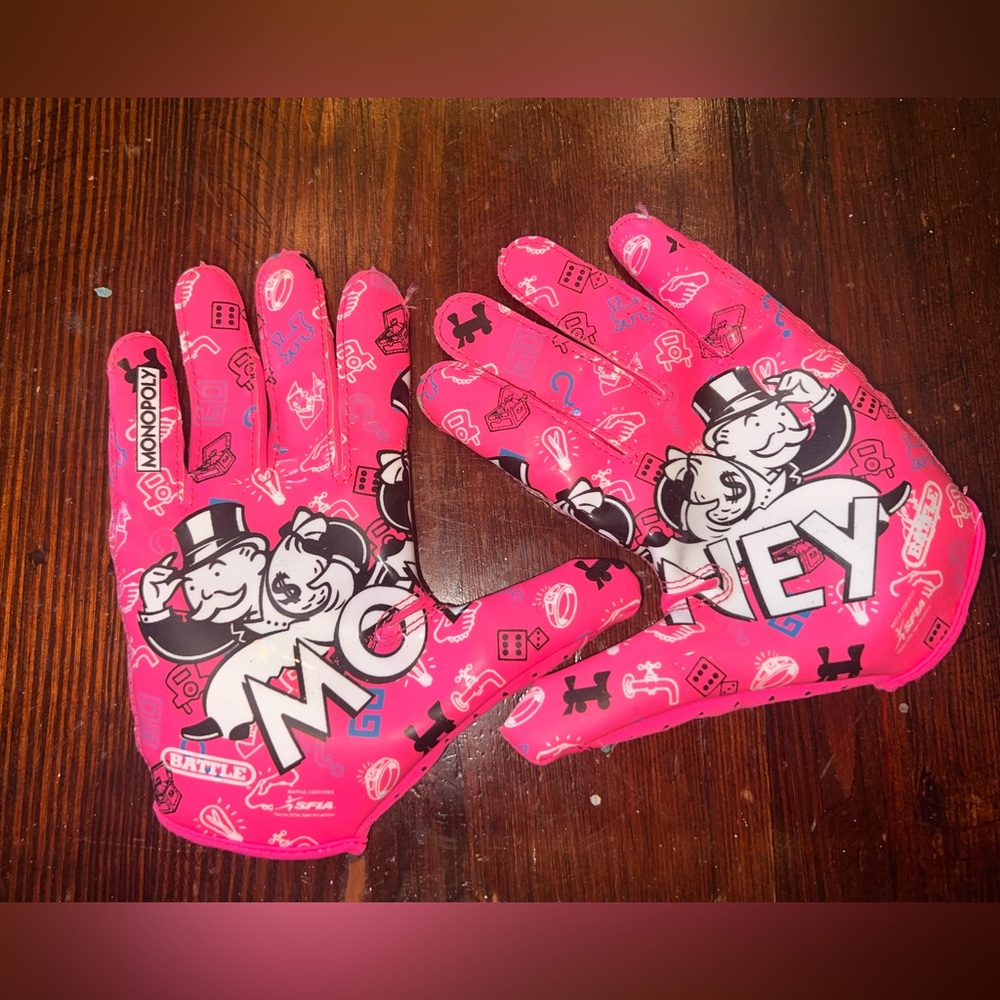 Battle youth football gloves